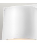 Scout 1-Lt liten utomhusvägglampa satin vit 16,5cm IP44