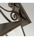 Trellis 4-Lt Large Outdoor Wall Light Regency Bronze/Glass 56.5cm IP44