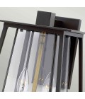 Walker 2-Lt stor utomhus vägglampa buckeye brons/klar 38,1 cm
