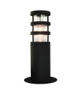 Hornbaek 1-Lt Outdoor Pedestal Light Black 30.7cm