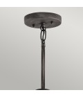 Ashland Bay 5-Lt Outdoor Chandelier Weathered Zinc/Glass 66.3cm IP44