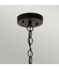 Beacon Square 1-Lt Outdoor Ceiling Light Olde Bronze/Glass 16.5cm IP44