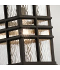 Beacon Square 1-Lt utomhus taklampa oljebrons/glas 16,5cm IP44