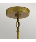 Camillo 1-Lt Outdoor Ceiling Light Painted Natural Brass/Clear 15.2cm IP44