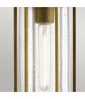 Camillo 1-Lt Outdoor Ceiling Light Painted Natural Brass/Clear 15.2cm IP44