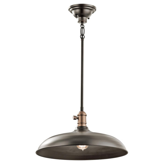 Cobson 1-Lt Ceiling Lamp Olde Bronze 40.7cm