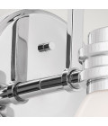Farum 1-ljus vägglampa polerad krom 24 cm IP44 Kichler Farum 1-ljus vägglampa polerad krom 24 cm IP44