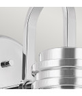 Farum 1-ljus vägglampa polerad krom 24 cm IP44 Kichler Farum 1-ljus vägglampa polerad krom 24 cm IP44
