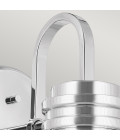 Farum 1-ljus vägglampa polerad krom 24 cm IP44 Kichler Farum 1-ljus vägglampa polerad krom 24 cm IP44