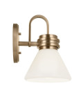 Farum 1-ljus vägglampa champagne brons 24 cm IP44 Kichler Farum 1-ljus vägglampa champagne brons 24 cm IP44