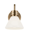 Farum 1-ljus vägglampa champagne brons 24 cm IP44 Kichler Farum 1-ljus vägglampa champagne brons 24 cm IP44