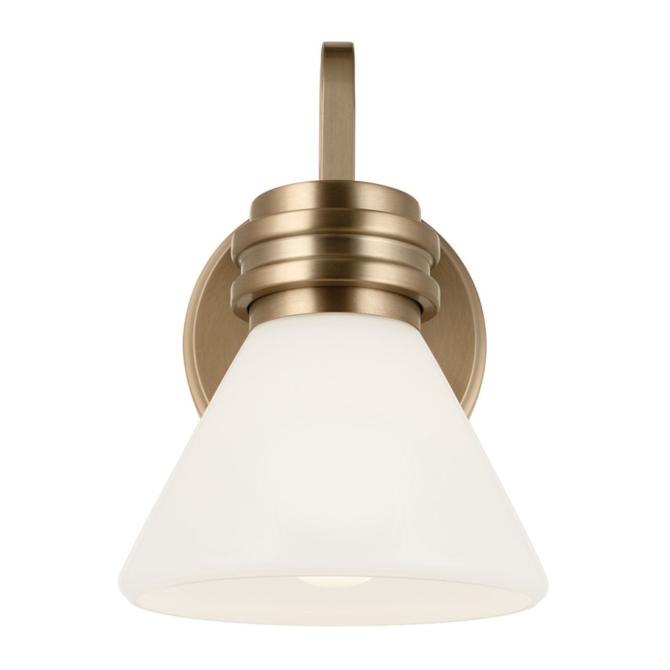 Farum 1-ljus vägglampa champagne brons 24 cm IP44 Kichler Farum 1-ljus vägglampa champagne brons 24 cm IP44