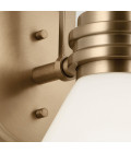 Farum 1-ljus vägglampa champagne brons 24 cm IP44 Kichler Farum 1-ljus vägglampa champagne brons 24 cm IP44