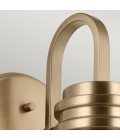 Farum 1-ljus vägglampa champagne brons 24 cm IP44 Kichler Farum 1-ljus vägglampa champagne brons 24 cm IP44