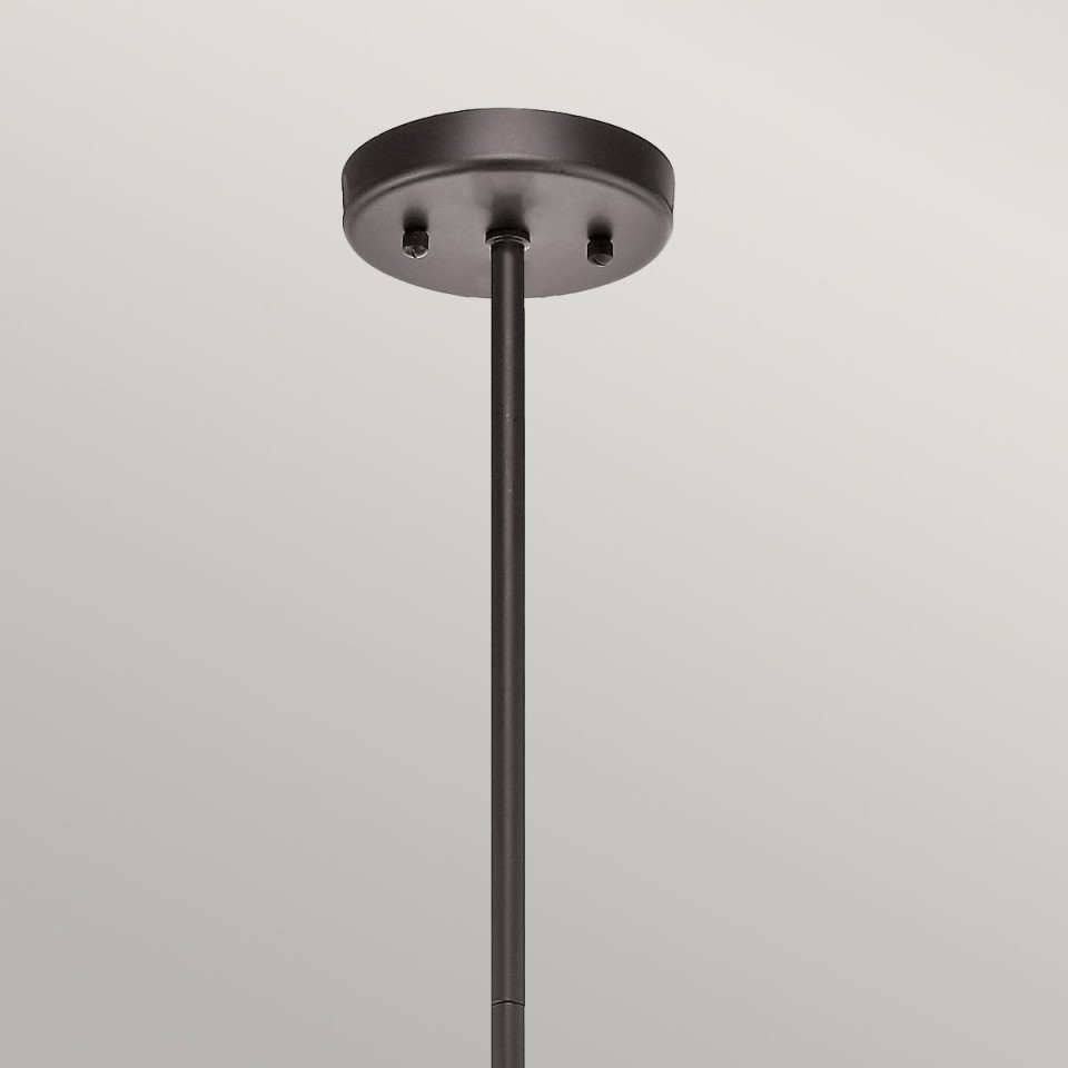 Lyndon 5-Lt utomhuskrona arkitektonisk brons/klar 61,1 cm IP44