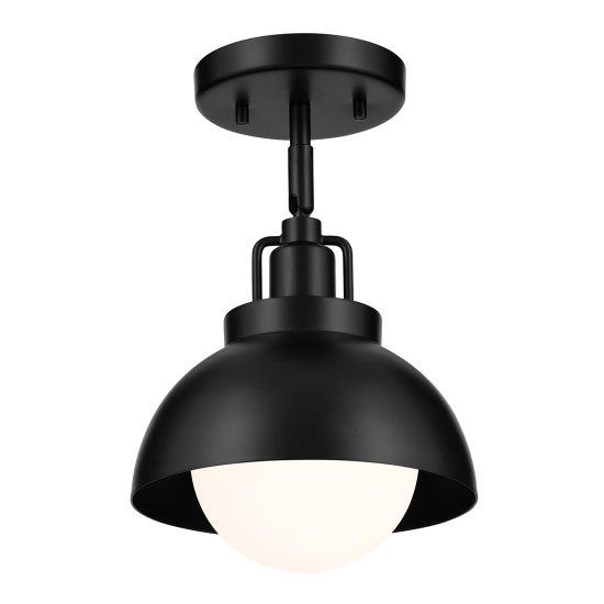 Niva 1-ljus konvertibel vägglampa svart 22.7 cm Niva 1-ljus konvertibel vägglampa svart 22.7 cm