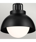 Niva 1-ljus konvertibel vägglampa svart 22.7 cm Kichler Niva 1-ljus konvertibel vägglampa svart 22.7 cm
