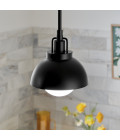 Niva 1-ljus konvertibel vägglampa svart 22.7 cm Kichler Niva 1-ljus konvertibel vägglampa svart 22.7 cm