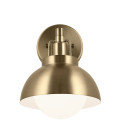Niva 1-ljus konvertibel vägglampa champagne brons 22,7 cm Kichler Niva 1-ljus konvertibel vägglampa champagne brons 22,7 cm
