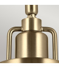Niva 1-ljus konvertibel vägglampa champagne brons 22,7 cm Kichler Niva 1-ljus konvertibel vägglampa champagne brons 22,7 cm