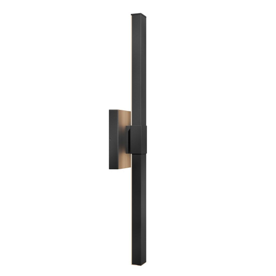 Nocar stor LED-vägglampa för utomhusbruk texturerad svart 76,2 cm IP44 Nocar stor LED-vägglampa för utomhusbruk texturerad svart 76,2 cm IP44