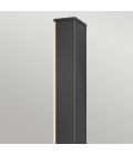 Nocar medium LED vägglampa för utomhusbruk texturerad svart 56 cm IP44 Kichler Nocar medium LED vägglampa för utomhusbruk texturerad svart 56 cm IP44