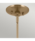 Phix 6-lt chandelier black/champagne bronze 78 cm Kichler Phix 6-lt chandelier black/champagne bronze 78 cm