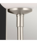 Solia 1-ljus vägglampa för badrum borstad nickel/svart 33,8 cm IP44 Kichler Solia 1-ljus vägglampa för badrum borstad nickel/svart 33,8 cm IP44