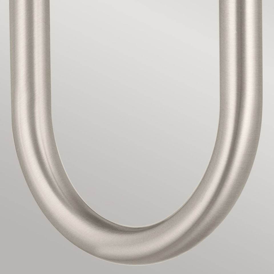 Solia 1-ljus vägglampa för badrum borstad nickel/svart 33,8 cm IP44 Kichler Solia 1-ljus vägglampa för badrum borstad nickel/svart 33,8 cm IP44