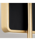 Solia 1-ljus vägglampa för badrum champagne brons/svart 33,8 cm IP44