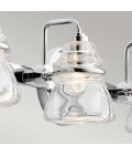 Talland 4 Wall Lamp Chrome/Glass 16.3cm IP44 Elstead Lighting Talland 4 Wall Lamp Chrome/Glass 16.3cm IP44