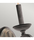 Taulbee 1-Lt Wall Light Weathered Zinc 45.7cm Elstead Lighting Taulbee 1-Lt Wall Light Weathered Zinc 45.7cm