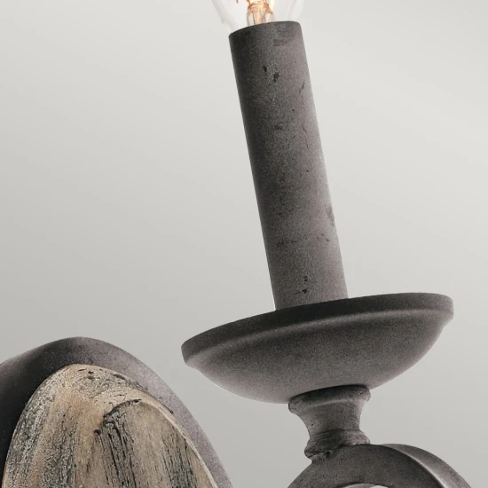 Taulbee 1-Lt Wall Light Weathered Zinc 45.7cm Taulbee 1-Lt Wall Light Weathered Zinc 45.7cm