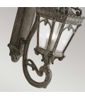 Tournai 4-ljus grand stor vägglantern londonderry/glas 95,9 cm IP44