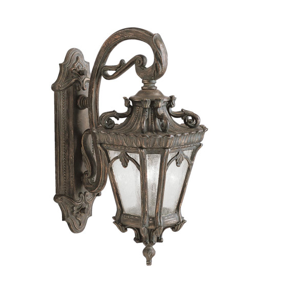 Tournai 2-ljus stor vägglykta londonderry/glas 61 cm IP44 Tournai 2-ljus stor vägglykta londonderry/glas 61 cm IP44