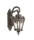 Tournai 1-ljus medium vägglantern londonderry/glas 45,7 cm IP44