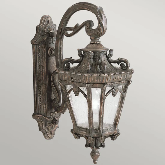 Tournai 1-ljus medium vägglykta londonderry/glas 45,7 cm IP44 Tournai 1-ljus medium vägglykta londonderry/glas 45,7 cm IP44
