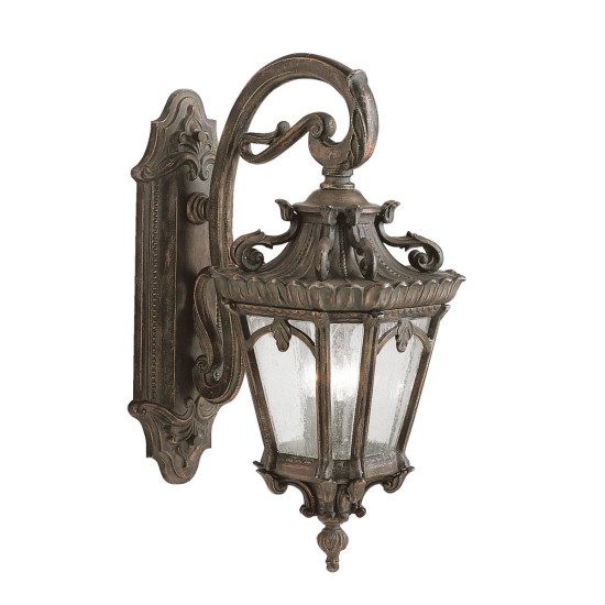 Tournai 3-ljus extra stor vägglykta londonderry/glas 73,7 cm IP44 Tournai 3-ljus extra stor vägglykta londonderry/glas 73,7 cm IP44