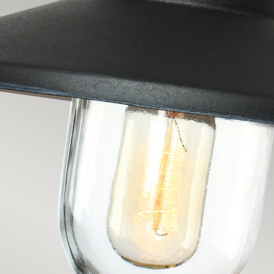 Klampenborg 1-Lt Outdoor Wall Lamp Black 25.5cm Klampenborg 1-Lt Outdoor Wall Lamp Black 25.5cm