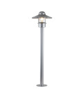 Klampenborg 1-Lt Outdoor Bollard Light Silver 101.8cm Klampenborg 1-Lt Outdoor Bollard Light Silver 101.8cm