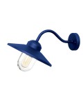 Klampenborg 1-lt utomhus vägglampa marinblå 25,5 cm