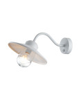 Klampenborg 1-lt utomhus vägglampa Med PIR Vit 25,5cm Klampenborg 1-lt utomhus vägglampa Med PIR Vit 25,5cm