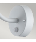 Klampenborg 1-lt utomhus vägglampa Med PIR Vit 25,5cm Klampenborg 1-lt utomhus vägglampa Med PIR Vit 25,5cm