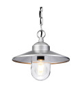 Klampenborg 1-Lt Outdoor Ceiling Lamp Silver 27.5cm Klampenborg 1-Lt Outdoor Ceiling Lamp Silver 27.5cm