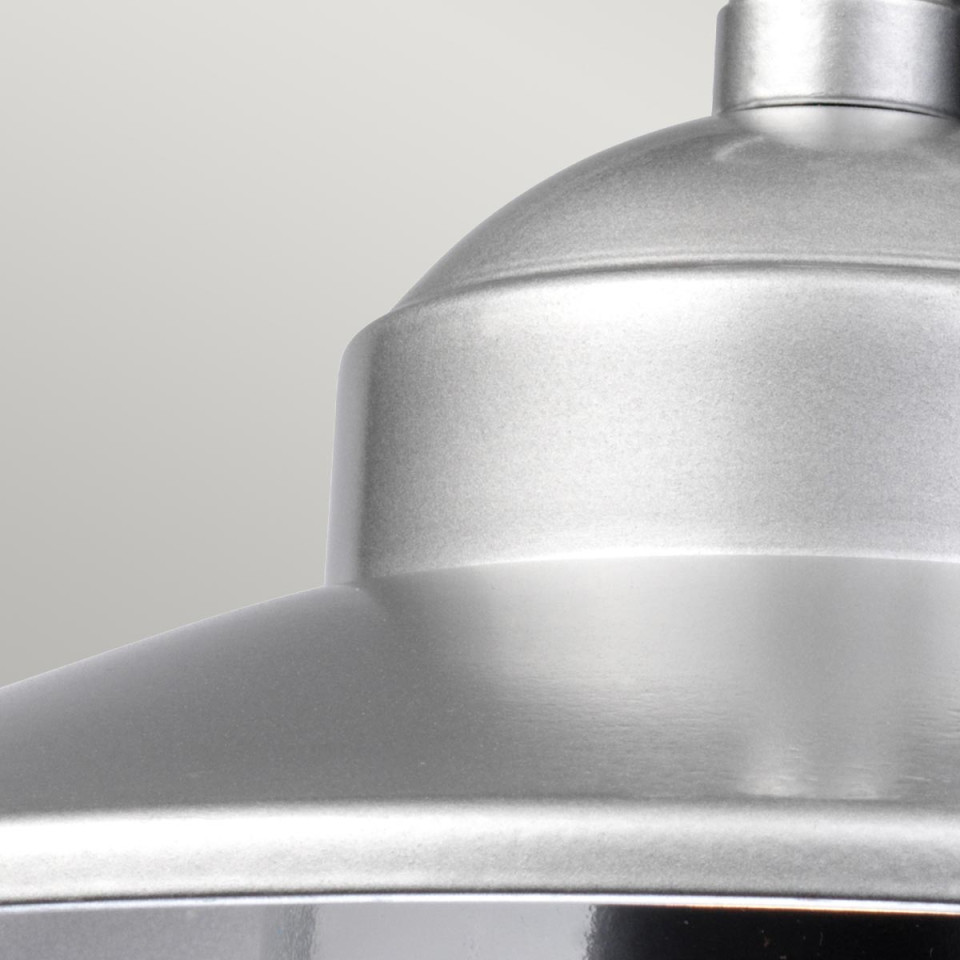 Klampenborg 1-Lt Outdoor Ceiling Lamp Silver 27.5cm Klampenborg 1-Lt Outdoor Ceiling Lamp Silver 27.5cm