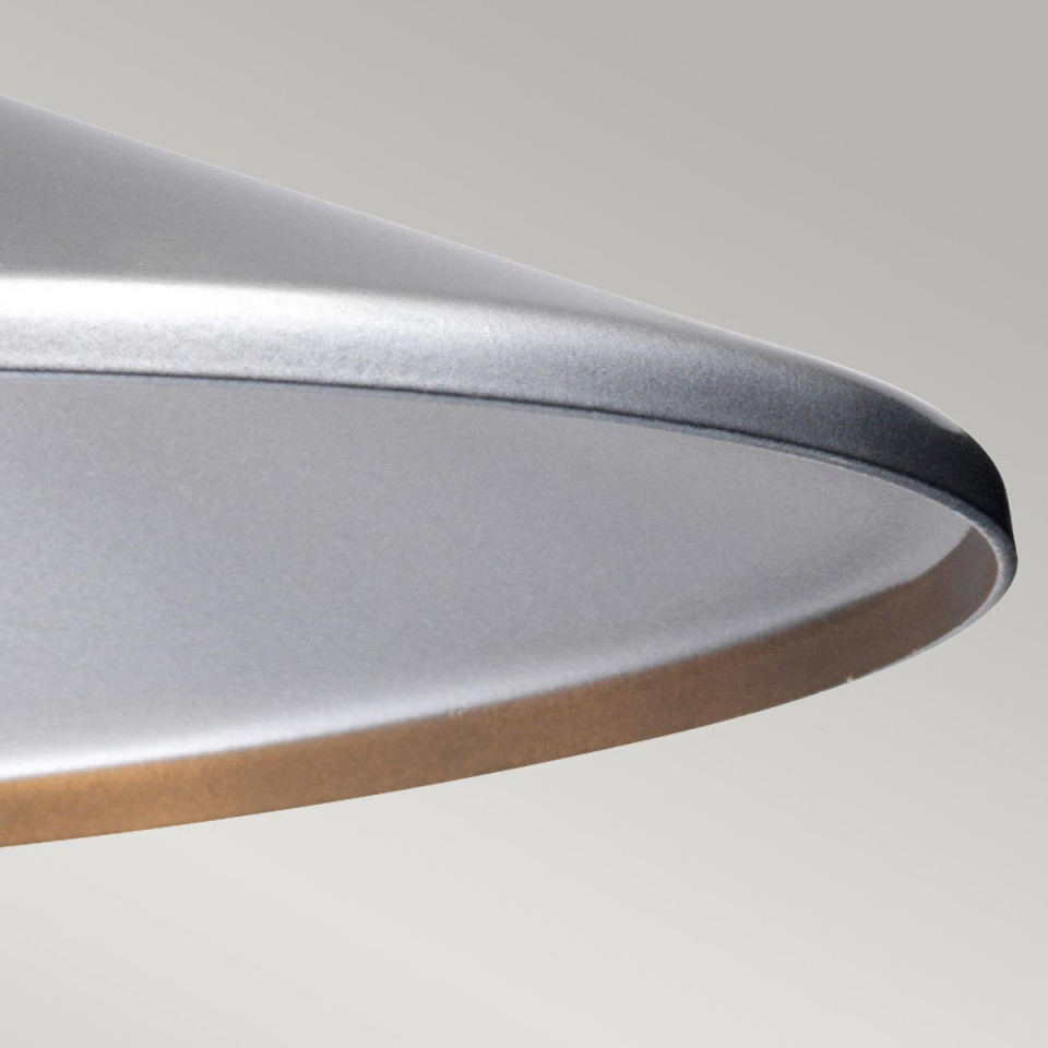 Klampenborg 1-Lt Outdoor Ceiling Lamp Silver 27.5cm Klampenborg 1-Lt Outdoor Ceiling Lamp Silver 27.5cm