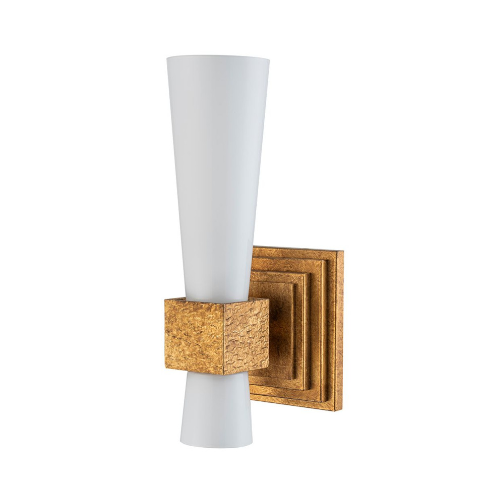 Kristy 1-ljus vägglampa guld 35.6 cm Elstead Lighting Kristy 1-ljus vägglampa guld 35.6 cm