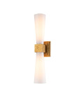 Kristy 2-ljus vägglampa guld 66 cm Elstead Lighting Kristy 2-ljus vägglampa guld 66 cm