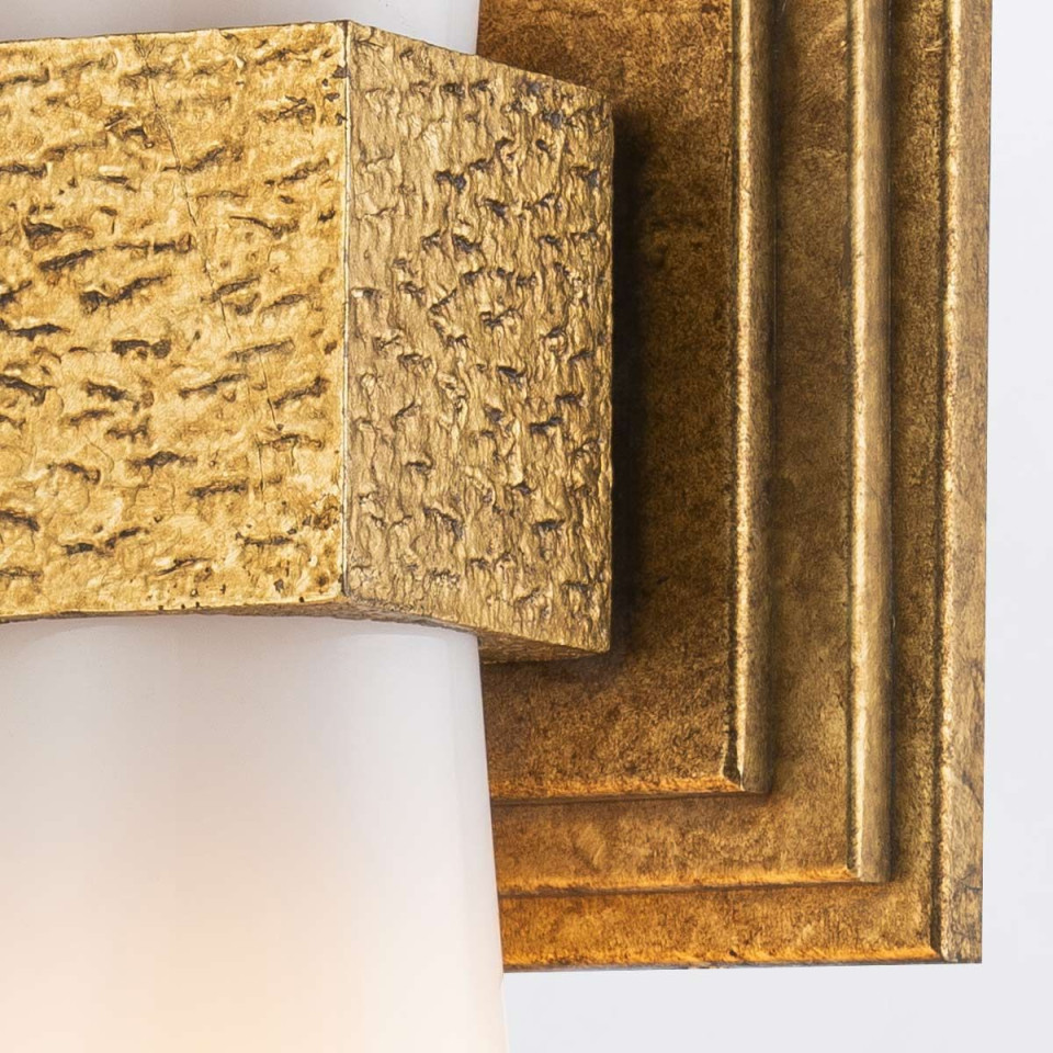 Kristy 2-ljus vägglampa guld 66 cm Elstead Lighting Kristy 2-ljus vägglampa guld 66 cm