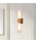 Kristy 2-ljus vägglampa guld 66 cm Elstead Lighting Kristy 2-ljus vägglampa guld 66 cm